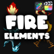 Fire Elements | FCPX - VideoHive Item for Sale