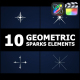 Geometric Sparks Elements | FCPX - VideoHive Item for Sale