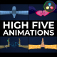 High Five Animations for DaVinci Resolve - VideoHive Item for Sale