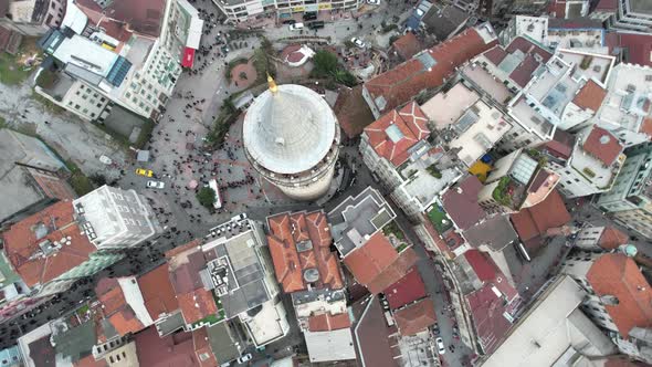 Bird's Eye View Galata Tower