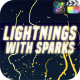 Lightning With Sparks Elements | FCPX - VideoHive Item for Sale