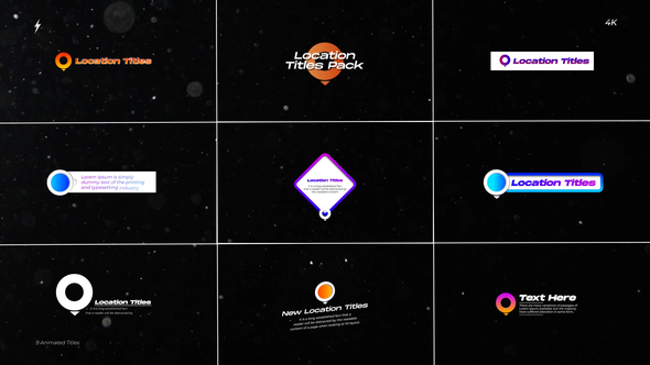 Location Titles | FCPX & Apple Motion alt