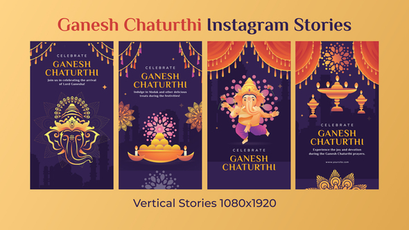 Ganesh Chaturthi Instagram Story