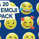 20 3D Emoji Pack - VideoHive Item for Sale