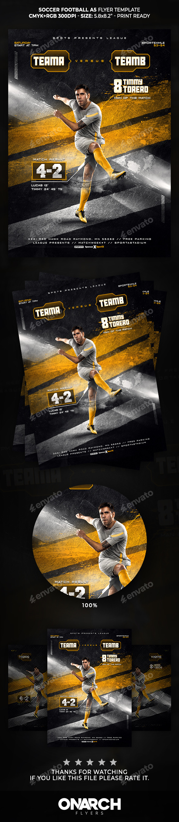 Soccer Flyer Template