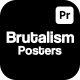 Semi Brutalism Posters For Premiere Pro - VideoHive Item for Sale