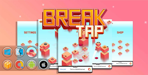 Break Tap Game Template