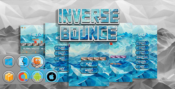 Inverse Bounce Game Template