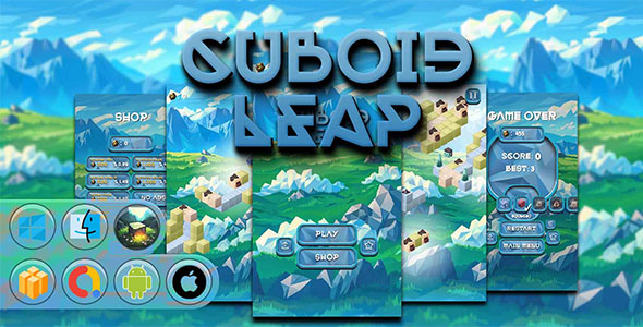 Cuboid Leap Game Template