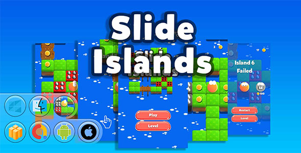 Slide Islands Game Template