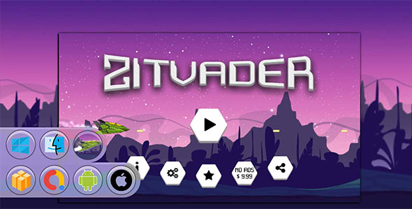 Zitvader Game Template