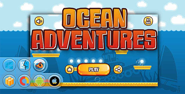 Ocean Adventure Game Template