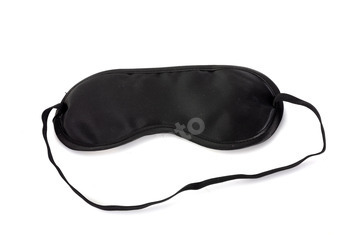 sleep mask in studio