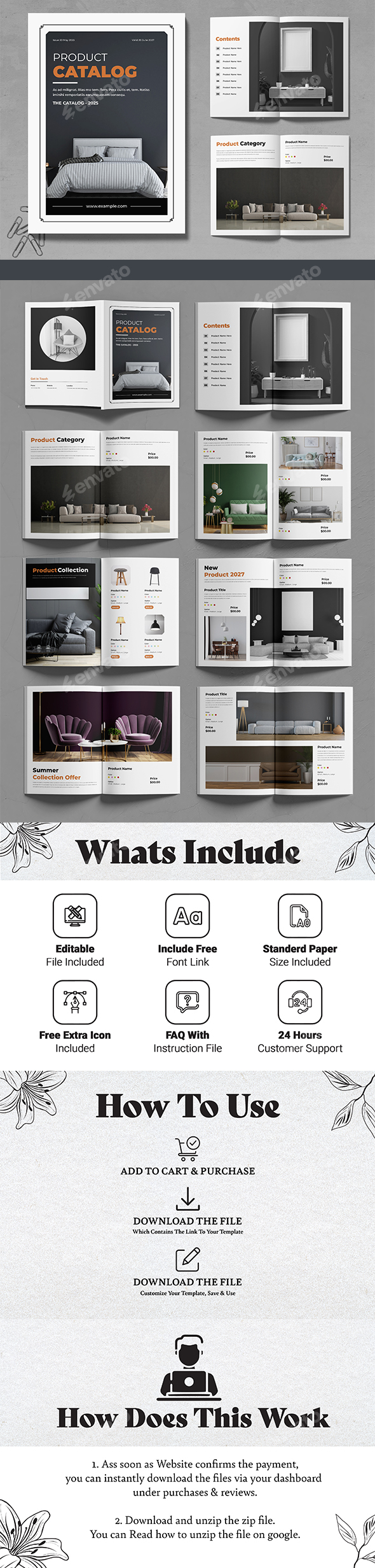 Product Catalog Layout