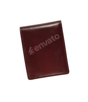 wallet on a white background