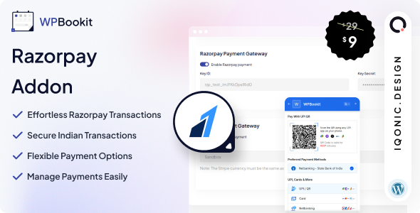 WPBookit - Razorpay Payment Gateway (Addon)