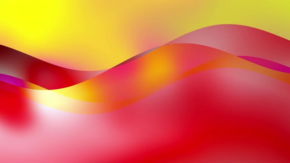 Abstract Gradient Smooth Line Colorful Wave Backdrop Seamless Loop 4k Motion