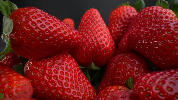 Fresh Ripe Red Strawberries 04