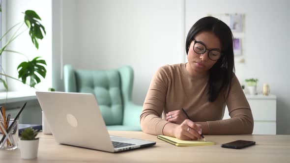 Psychologist Looks at the Web Camera Client and Makes Notes on the Clipboard Spbd