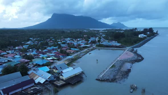 Prawn Fish Farm Aerial