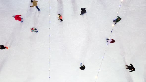 Girls Skate Drive Up to Each Other and Hug