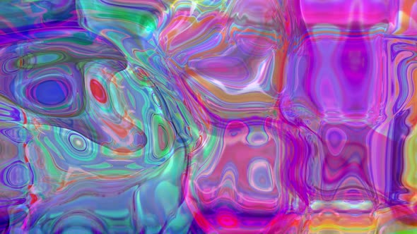 Abstract colorful glow Liquid 4k Background Animation