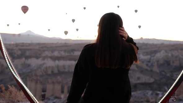 Swing in Cappadocia