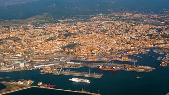 Port of Livorno, Tuscany, Italy