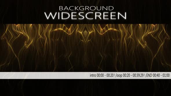 Brown Gold Lines Particles Widescreen Background