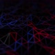 Moving triangles background with blue and red light 4K - VideoHive Item for Sale