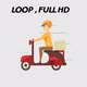 Delivery boy on scooter - VideoHive Item for Sale