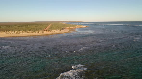 Mildura Wreck, Cape Range National Park, Exmouth, Western Australia 4K Aerial Drone