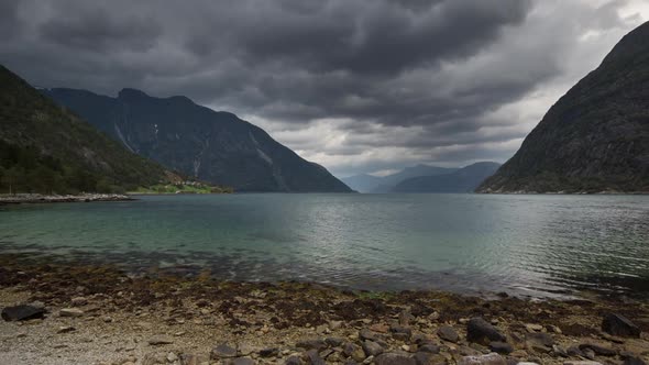 Lake water norway nature timelapse