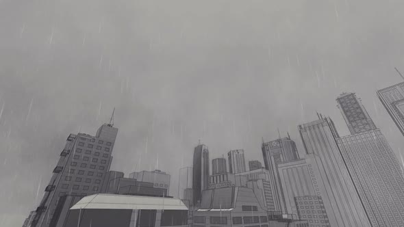 Sketch City and Rain