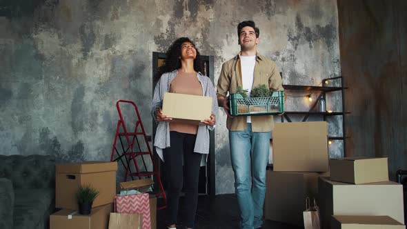 Multiracial Couple is Moving Into New Flat