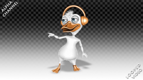 3D Duck - Pop Dance