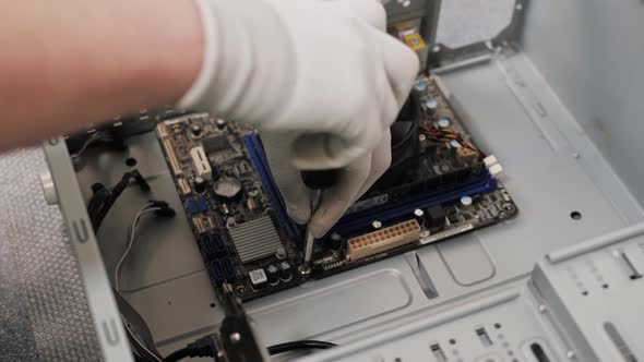 Repair of Electronic Components Technology Motherboard Connectors