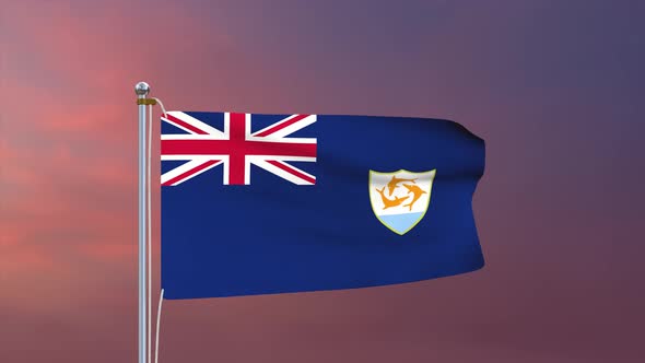 Anguilla Flag 4k