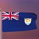Anguilla Flag 4k - VideoHive Item for Sale