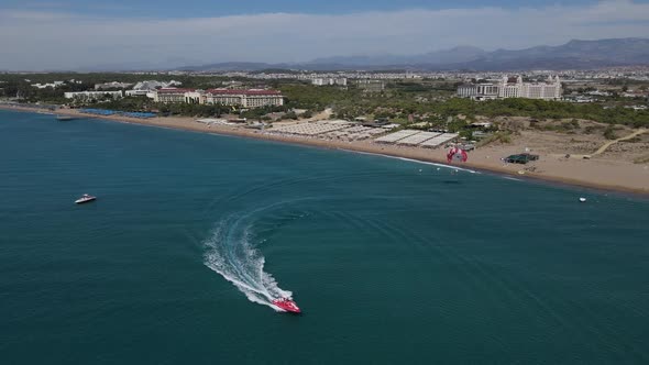 Parasailing By Speedboat