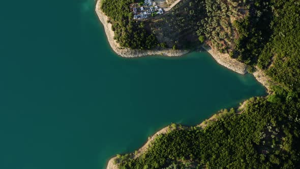 Lake Kremaston Evritania Greece