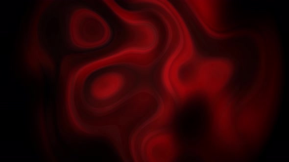 Red Color Liquid Swirly Flowing Background