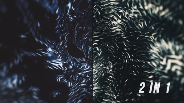 Dark Metal Wavy Abstract Backgrounds