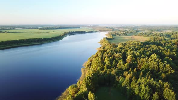 Beautiful Landscape Of Lake Skrydlevo 08