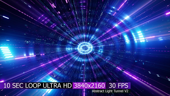 Abstract Light Tunnel V2 alt