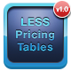 CSS LESS Responsive Pricing Tables Pack. - CodeCanyon Item for Sale