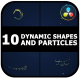 Dynamic Shapes And Particles | DaVinci Resolve - VideoHive Item for Sale