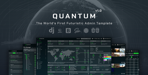 Quantum - Django 5.0 Bootstrap Admin Template