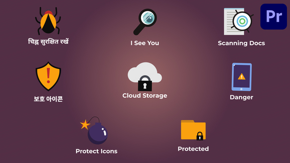 Internet Security Titles for Premiere Pro