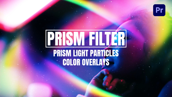 Prism Light Particles Color Overlays For Premiere Pro